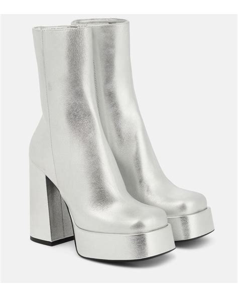 versace boots white|versace aevitas boots.